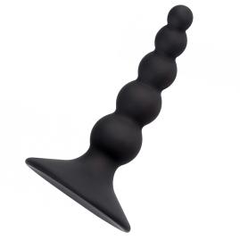 Анальная пробка Ribbed Plug, 10 см