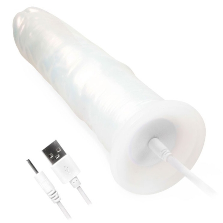 Фаллос-вибратор с подсветкой Erowoman LET-14007