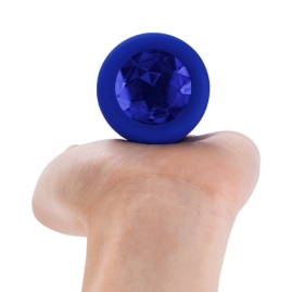Вибро-пробка Vibrating Jewel Plug L/XL